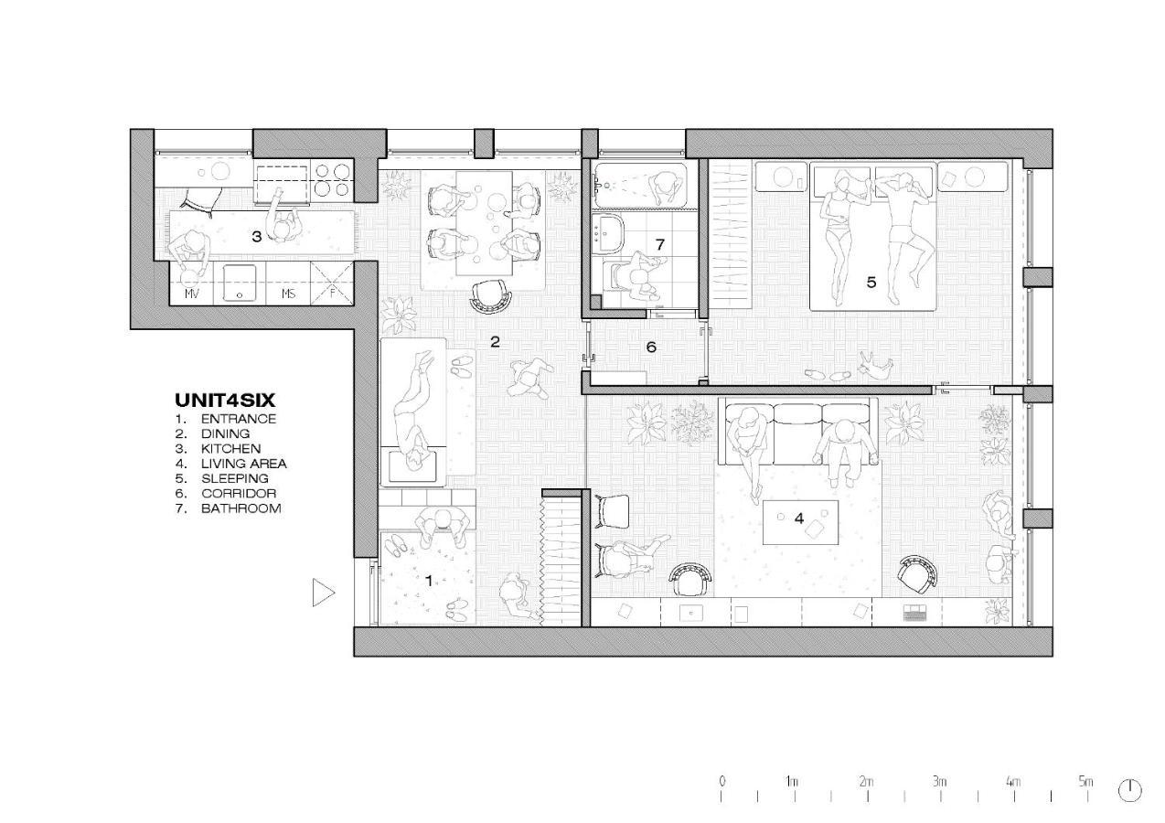 Unit4Six Daire Saraybosna Dış mekan fotoğraf